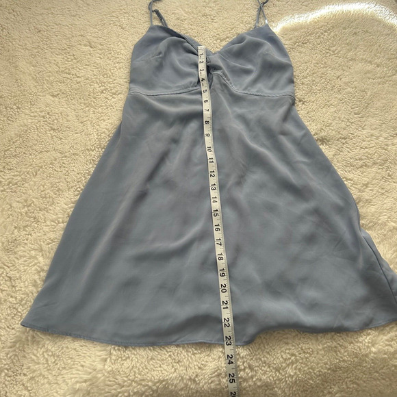 Abercrombie & Fitch Traveler Mini Tennis Dress‎ Light Blue Small Petite - Picture 4 of 6